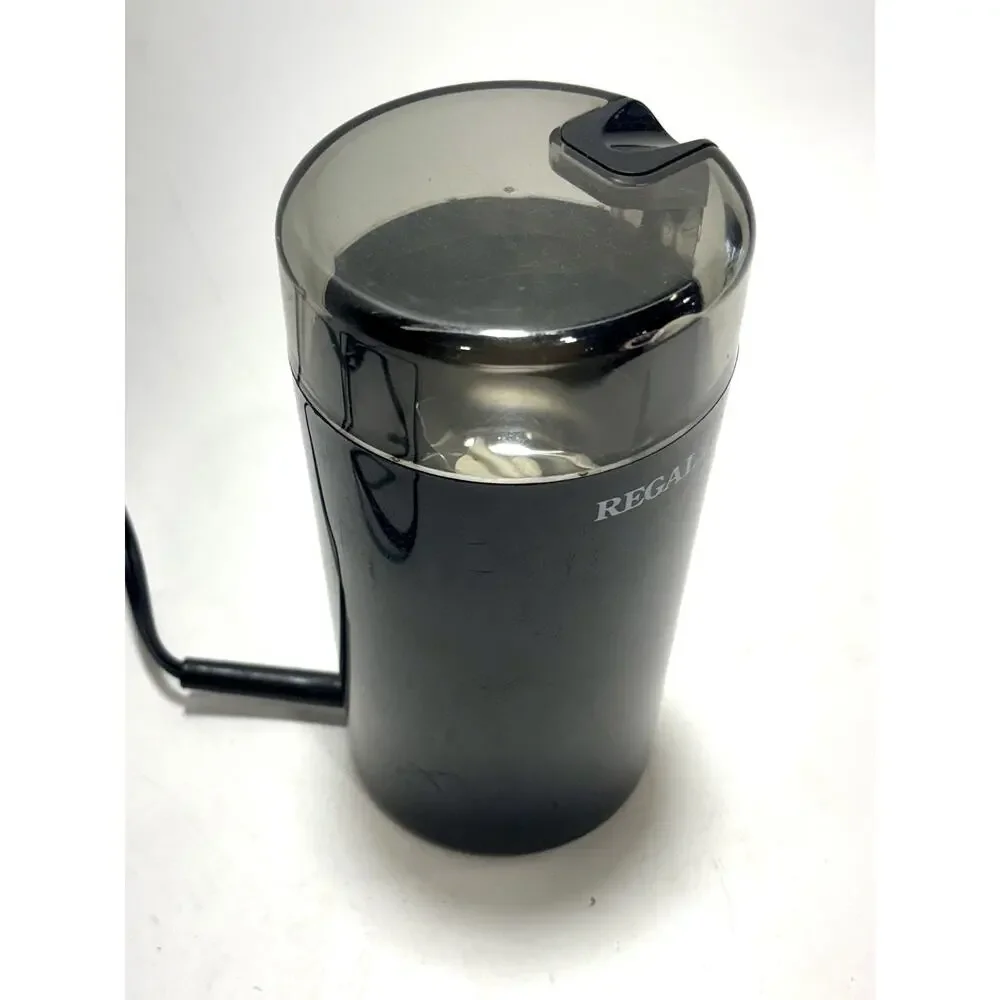 Regal Ware Coffee Spice Grinder K7450 Electric Blade Grinder Black Tested